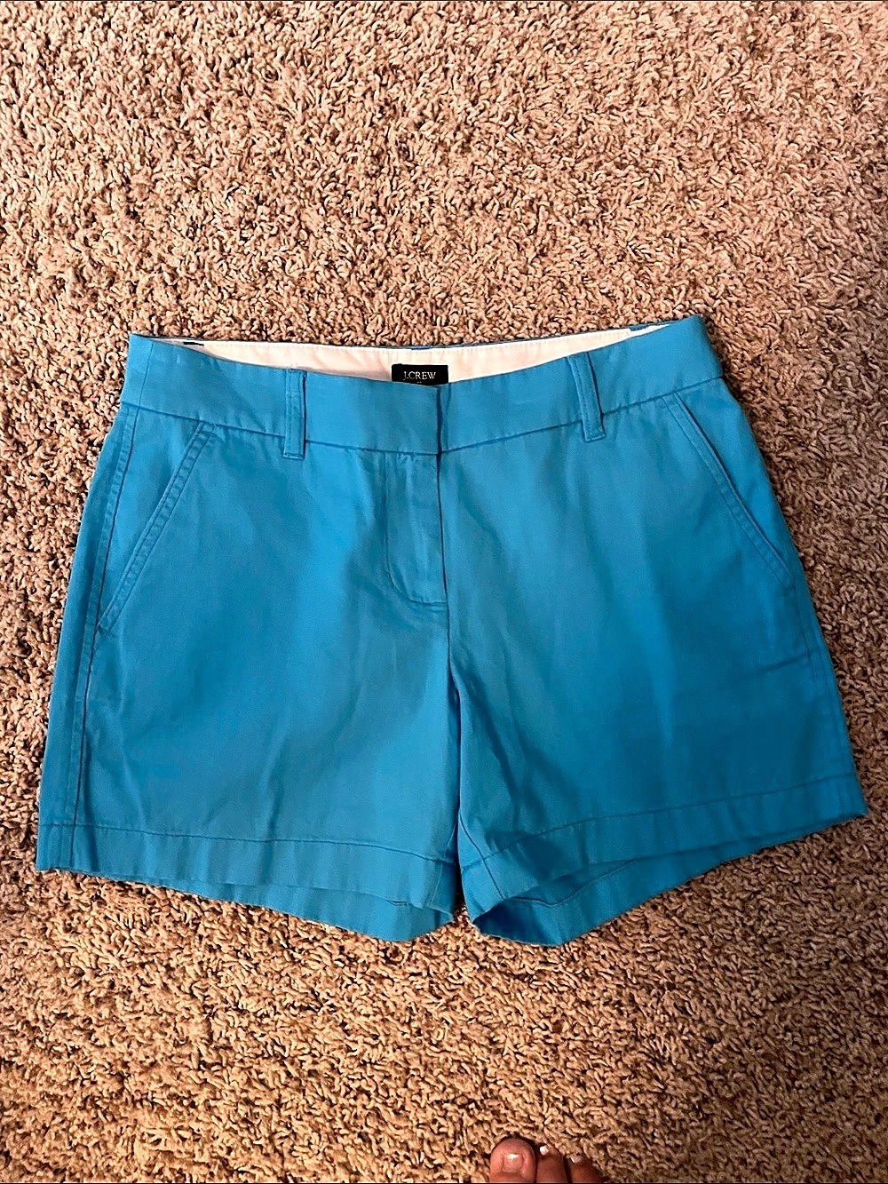 J.Crew Blue Bermuda Shorts Size 2 Like New